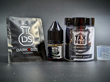 Ароматизатор DARK X SIZE TFT SHORT+ "Золотой дукат" (на 30мл)  + флакон 30мл