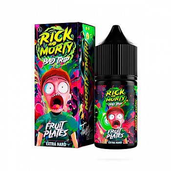 Ар RICK and MORTY BAD TRIP HARD "Фруктовые пластинки" 30-20