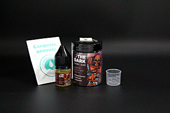 Ароматизатор DARK X SIZE In The Dark MEDIUM+ Миндальное печенье с вишней (на 100мл) + флакон 100мл 